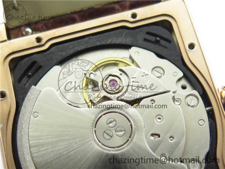 Tank Solo 31mm RG V9F 1:1 Best Edition White Dial on Brown Leather Strap MIYOTA EyeCatching 6093