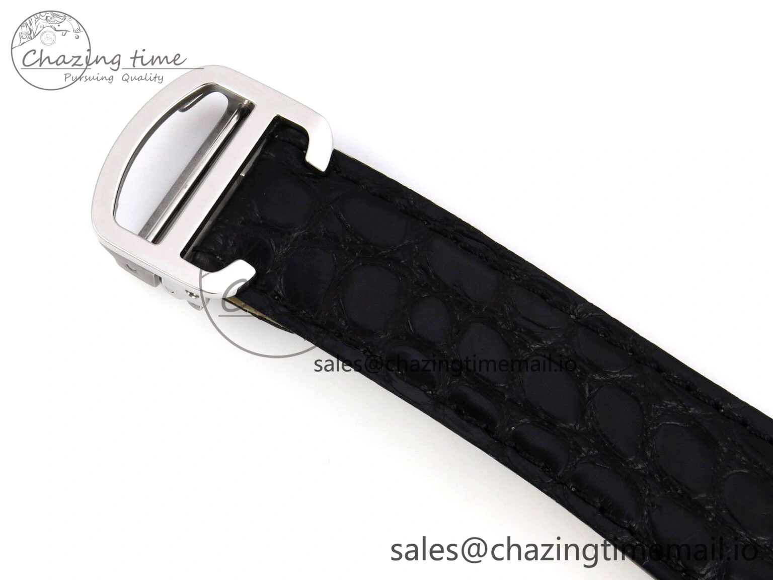 Tank Solo 31mm SS AF 1:1 Best Edition White Dial Diamonds Bezel on Black Croco Strap MIYOTA Efficient 5908