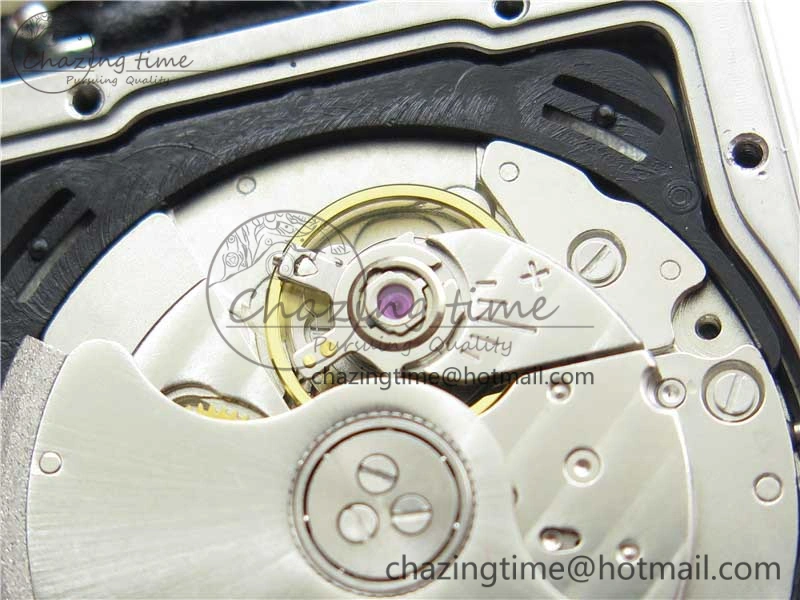 Tank Solo 31mm SS V9F 1:1 Best Edition White Dial on Black Leather Strap MIYOTA Popular 10452