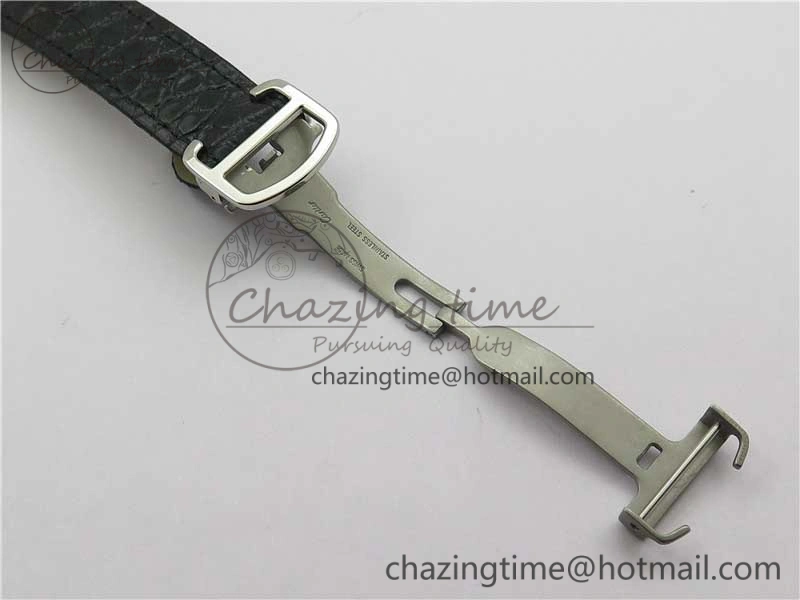 Tank Solo 31mm SS V9F 1:1 Best Edition White Dial on Black Leather Strap MIYOTA Popular 10452