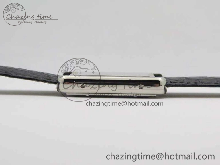 Flexible Tank Solo 31mm SS ZF 1:1 Best Edition White Dial On Black Leather Strap MIYOTA 6271
