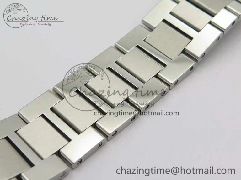 Tank Solo 31mm SS ZF 1:1 Best Edition White Dial On SS Bracelet MIYOTA Bright 6269