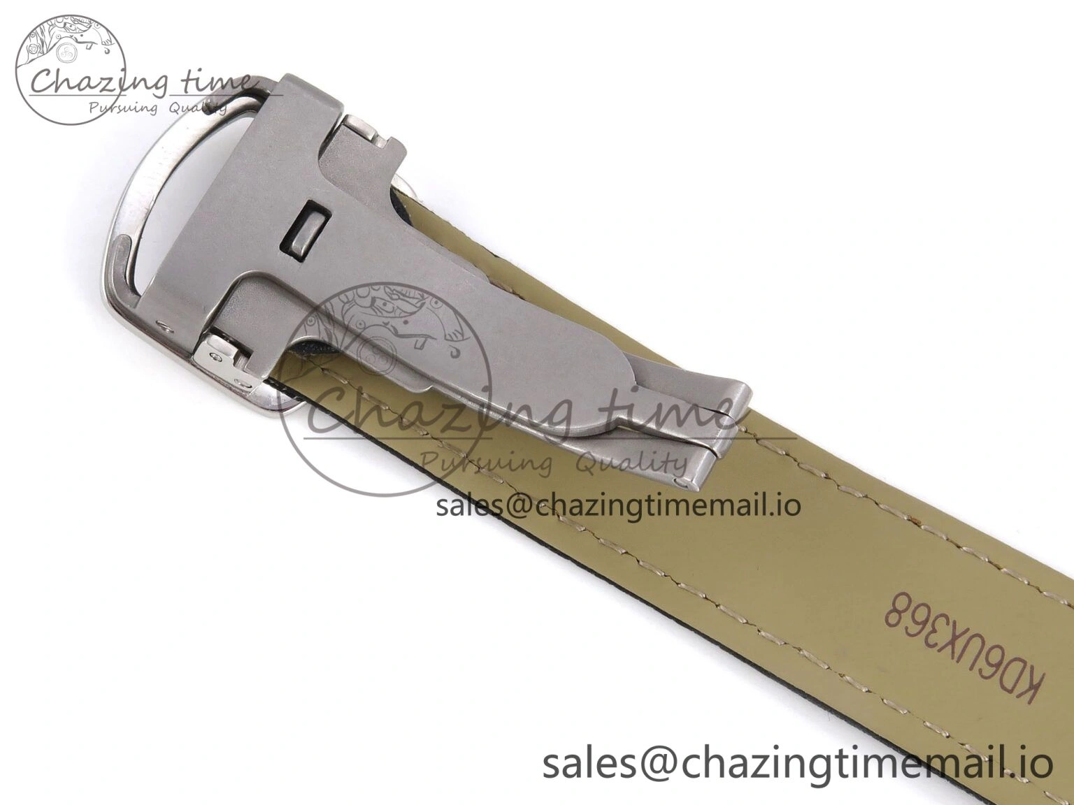 Bright Tank Solo Ladies 25mm SS AF 1:1 Best Edition White Dial Diamonds Bezel on Black Leather Strap Ronda Quartz 5911