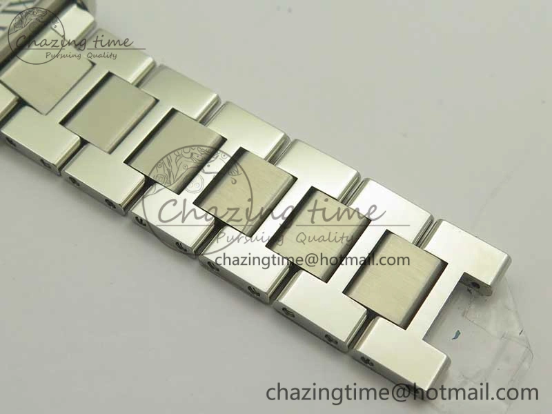 ZeroBulk Tank Solo Ladies 28mm SS Diamond Bezel K11F 1:1 Best Edition White Dial on SS Bracelet Ronda Quartz 10670