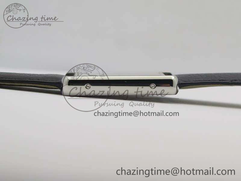Tank Solo Ladies 28mm SS ZF 1:1 Best Edition White Dial On Leather Strap Ronda Quartz Comfortable 6258