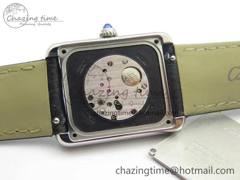 Tank Solo W5200002 Ladies 25mm SS ZF 1:1 Best Edition White Dial On Leather Strap Ronda Quartz Versatile 6260