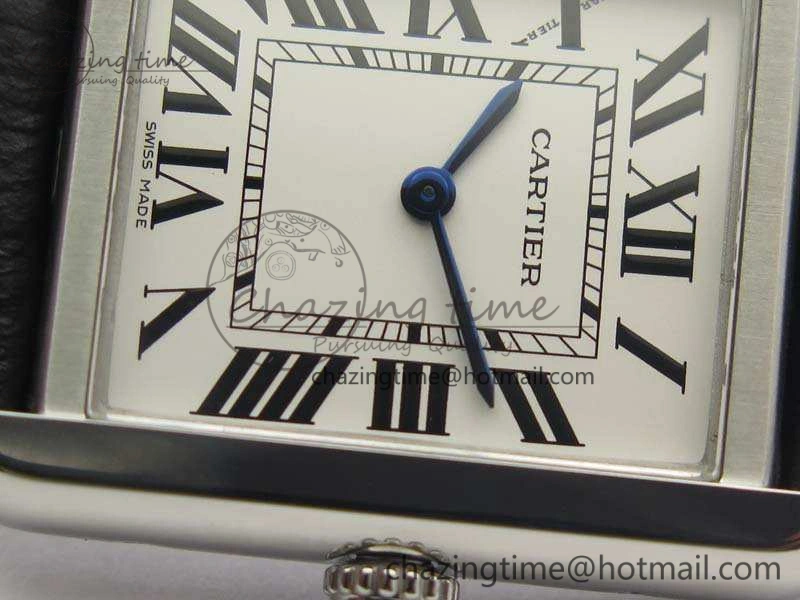 Tank Solo W5200002 Ladies 25mm SS ZF 1:1 Best Edition White Dial On Leather Strap Ronda Quartz Versatile 6260