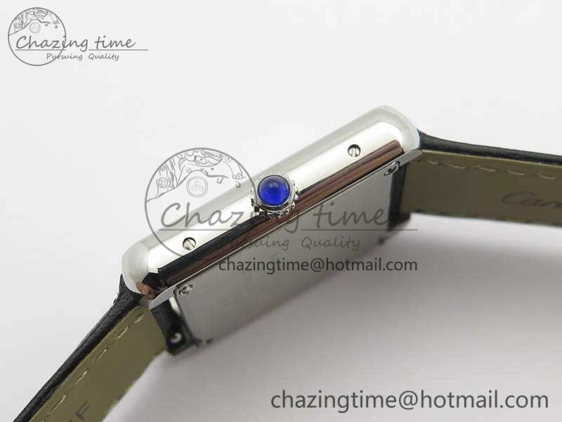 Tank W5200002 Ladies 25mm SS GPF 1:1 Best Edition White Dial On Leather Strap Ronda Quartz Resilient 6280