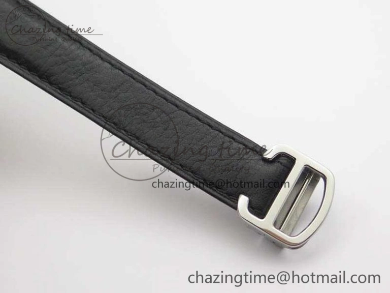 Tank W5200002 Ladies 25mm SS GPF 1:1 Best Edition White Dial On Leather Strap Ronda Quartz Resilient 6280