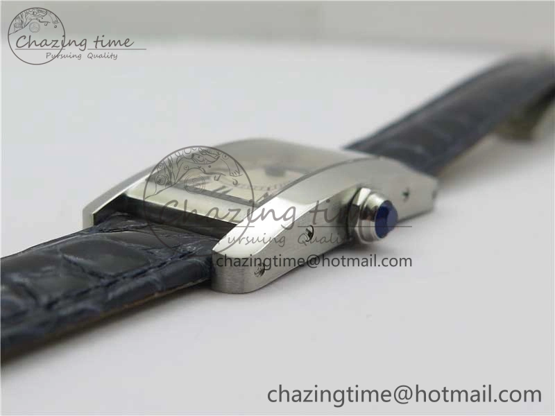 Lightweight Tank WJTA0029 29mm 8848F SS Silver Dial on Black Croco Strap Ronda Quartz 10292