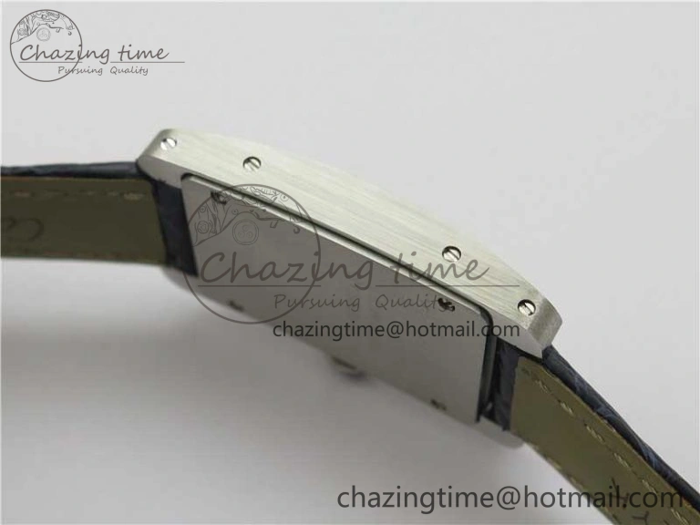 Lightweight Tank WJTA0029 29mm 8848F SS Silver Dial on Black Croco Strap Ronda Quartz 10292