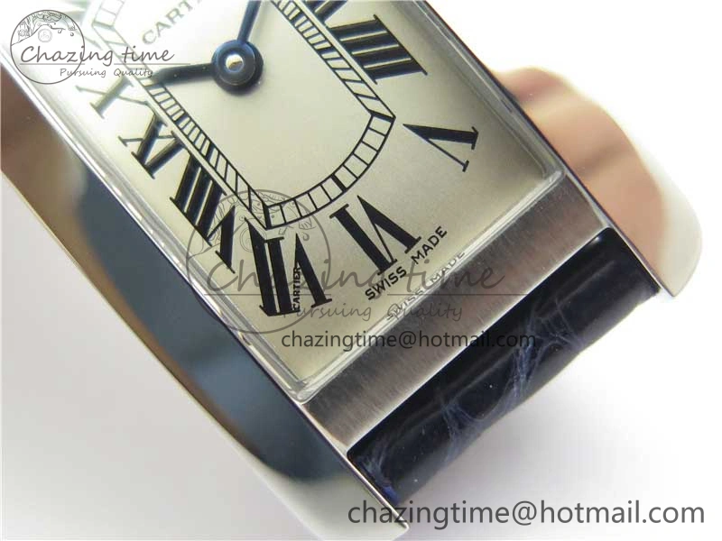 Lightweight Tank WJTA0029 29mm 8848F SS Silver Dial on Black Croco Strap Ronda Quartz 10292