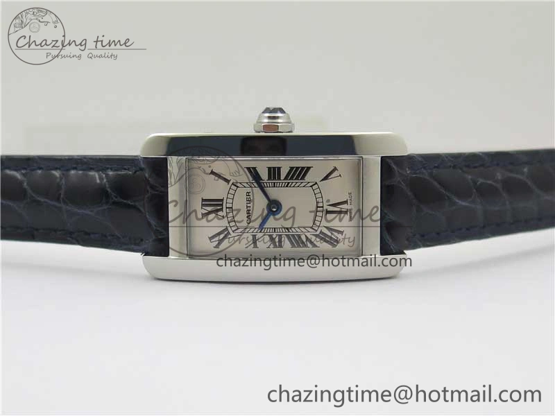 Lightweight Tank WJTA0029 29mm 8848F SS Silver Dial on Black Croco Strap Ronda Quartz 10292