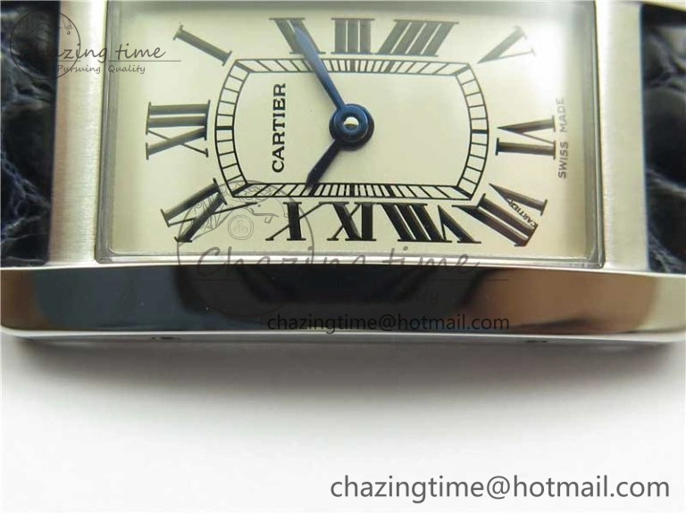 Lightweight Tank WJTA0029 29mm 8848F SS Silver Dial on Black Croco Strap Ronda Quartz 10292