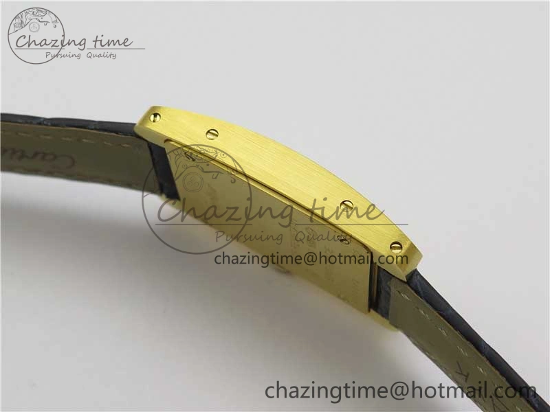 Tank WJTA0029 29mm 8848F YG Silver Dial on Black Croco Strap Ronda Quartz AllSeason 6077