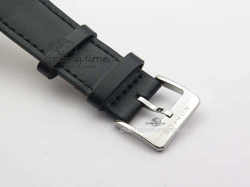 Tetra SS Gold Dial On Black Leather Strap A Snug 7639