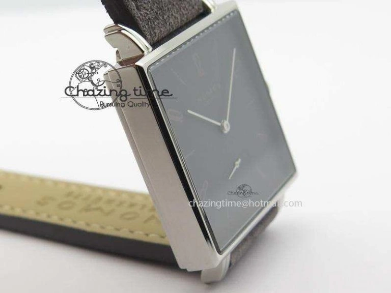 Tetra SS Grey Dial On Grey Leather Strap A Durable 7637