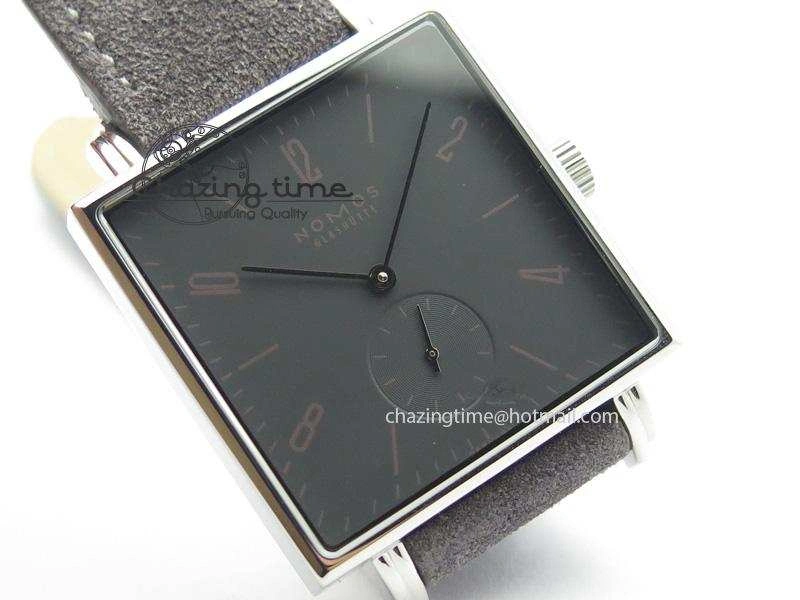 Tetra SS Grey Dial On Grey Leather Strap A Durable 7637