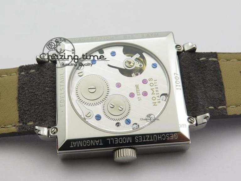 Tetra SS Grey Dial On Grey Leather Strap A Durable 7637