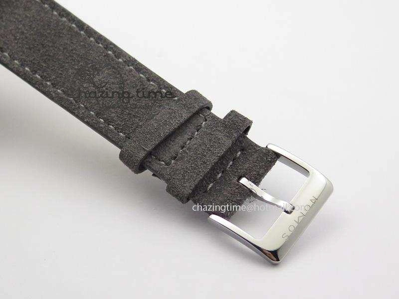 Tetra SS Grey Dial On Grey Leather Strap A Durable 7637