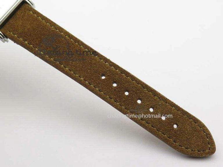 Tetra SS White Dial On Brown Leather Strap A Bold 7642