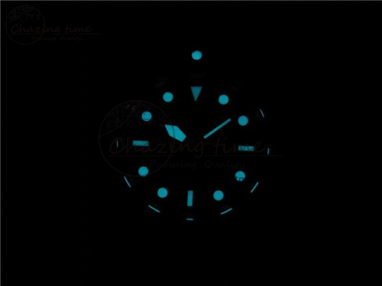 The Rough Matt Carbon Sandblast SS GMF Best Edition Blue Dial on SS Bracelet SA EyeCatching 2972