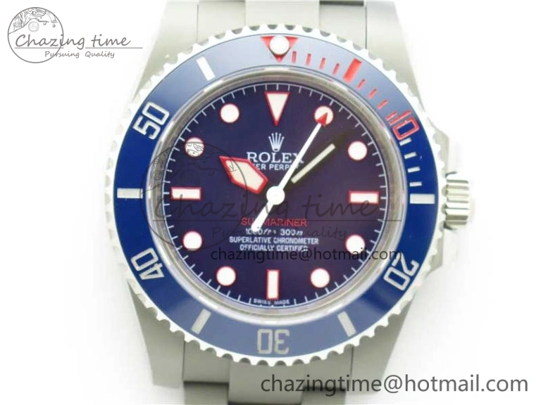 The Rough Matt Carbon Sandblast SS GMF Best Edition Blue Dial on SS Bracelet SA EyeCatching 2972