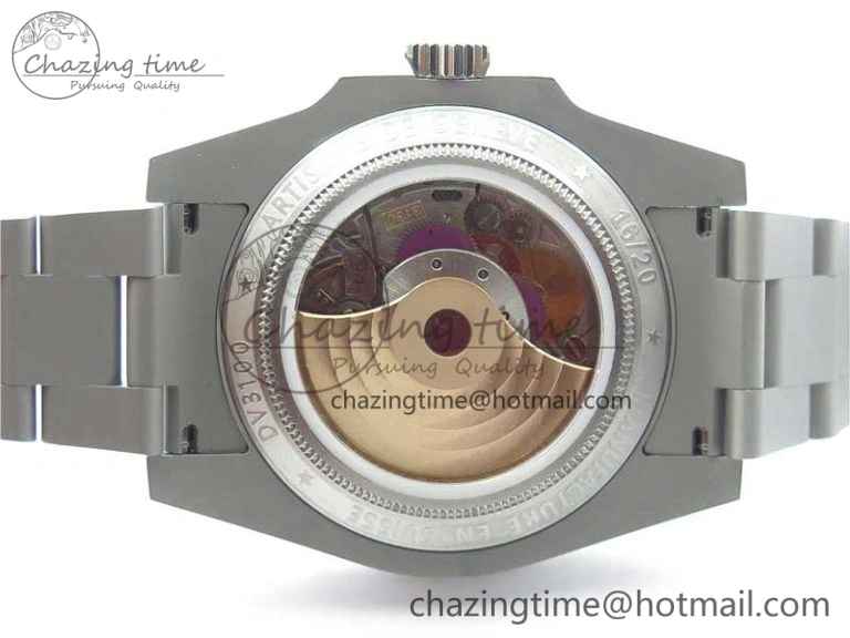 The Rough Matt Carbon Sandblast SS GMF Best Edition Carbon Dial on SS Bracelet SA Refined 2973