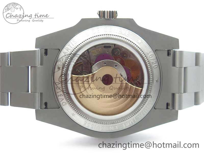 The Rough Matt Carbon Sandblast SS GMF Best Edition Carbon Dial on SS Bracelet SA Refined 2973