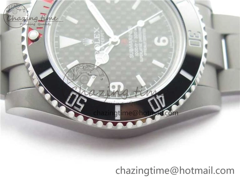 The Rough Matt Carbon Sandblast SS GMF Best Edition Carbon Dial on SS Bracelet SA Refined 2973