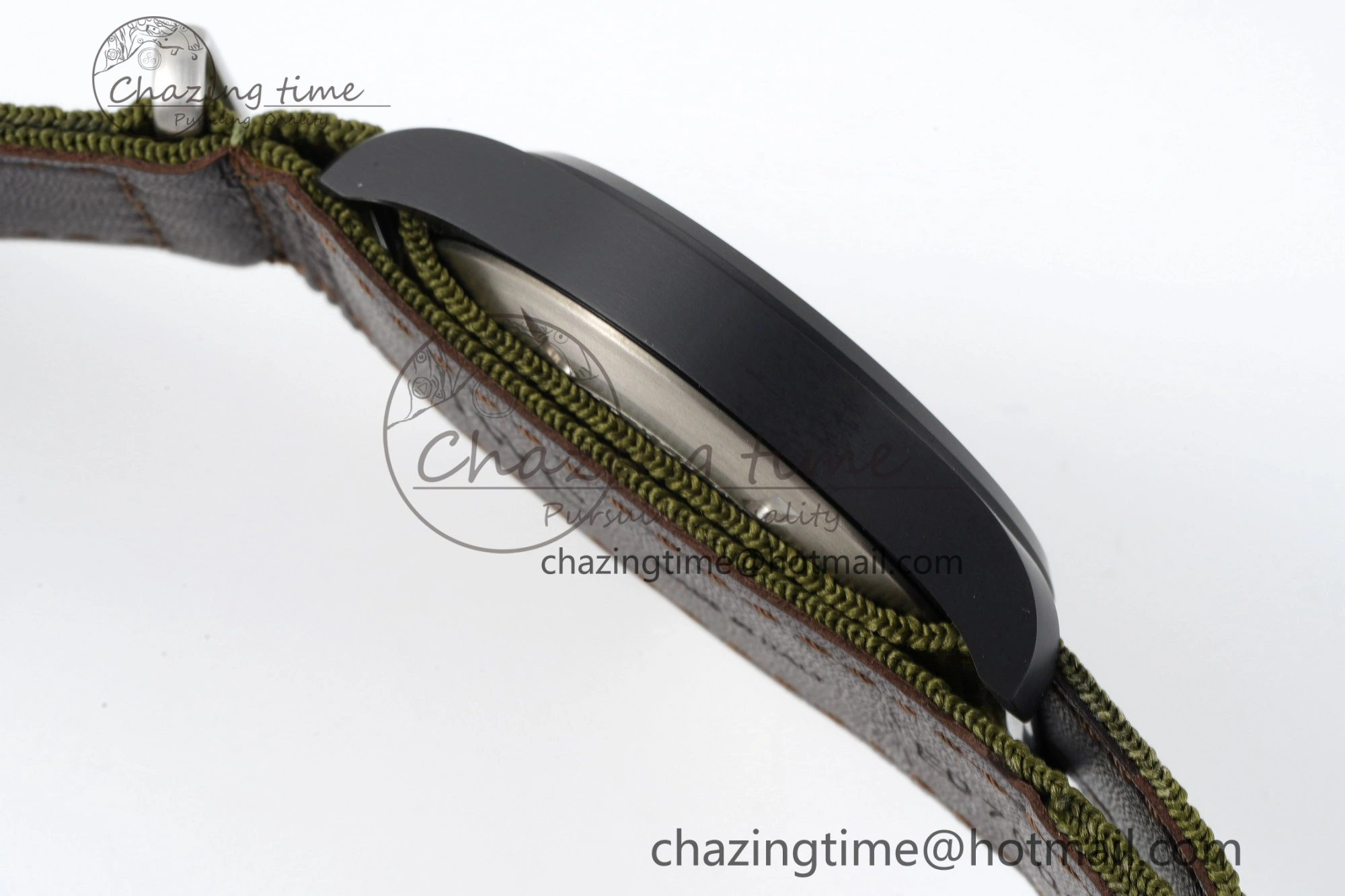 Top Gun Pilot Mark XVIII Limited “SFTI” M+F 1:1 Best Edition Black Dial on Green Nylon Strap A Classic 7064