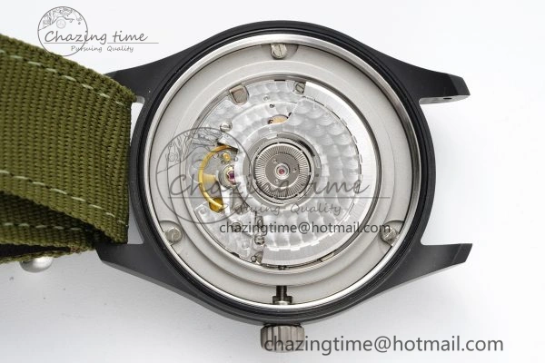 Top Gun Pilot Mark XVIII Limited “SFTI” M+F 1:1 Best Edition Black Dial on Green Nylon Strap A Classic 7064