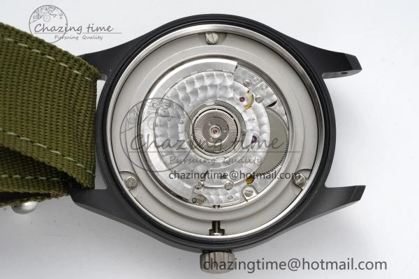 Top Gun Pilot Mark XVIII Limited “SFTI” M+F 1:1 Best Edition Black Dial on Green Nylon Strap A Classic 7064