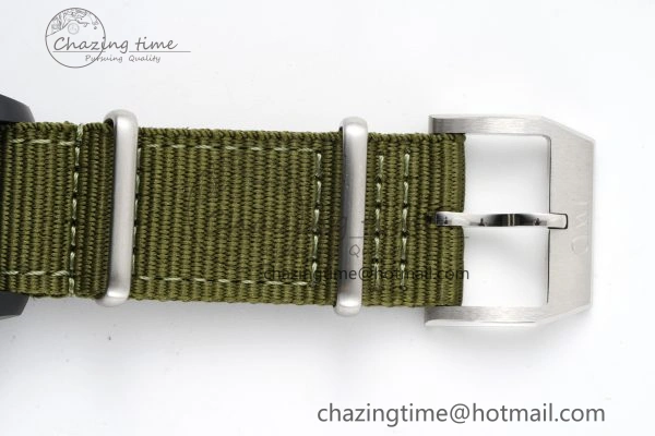 Top Gun Pilot Mark XVIII Limited “SFTI” M+F 1:1 Best Edition Black Dial on Green Nylon Strap A Classic 7064