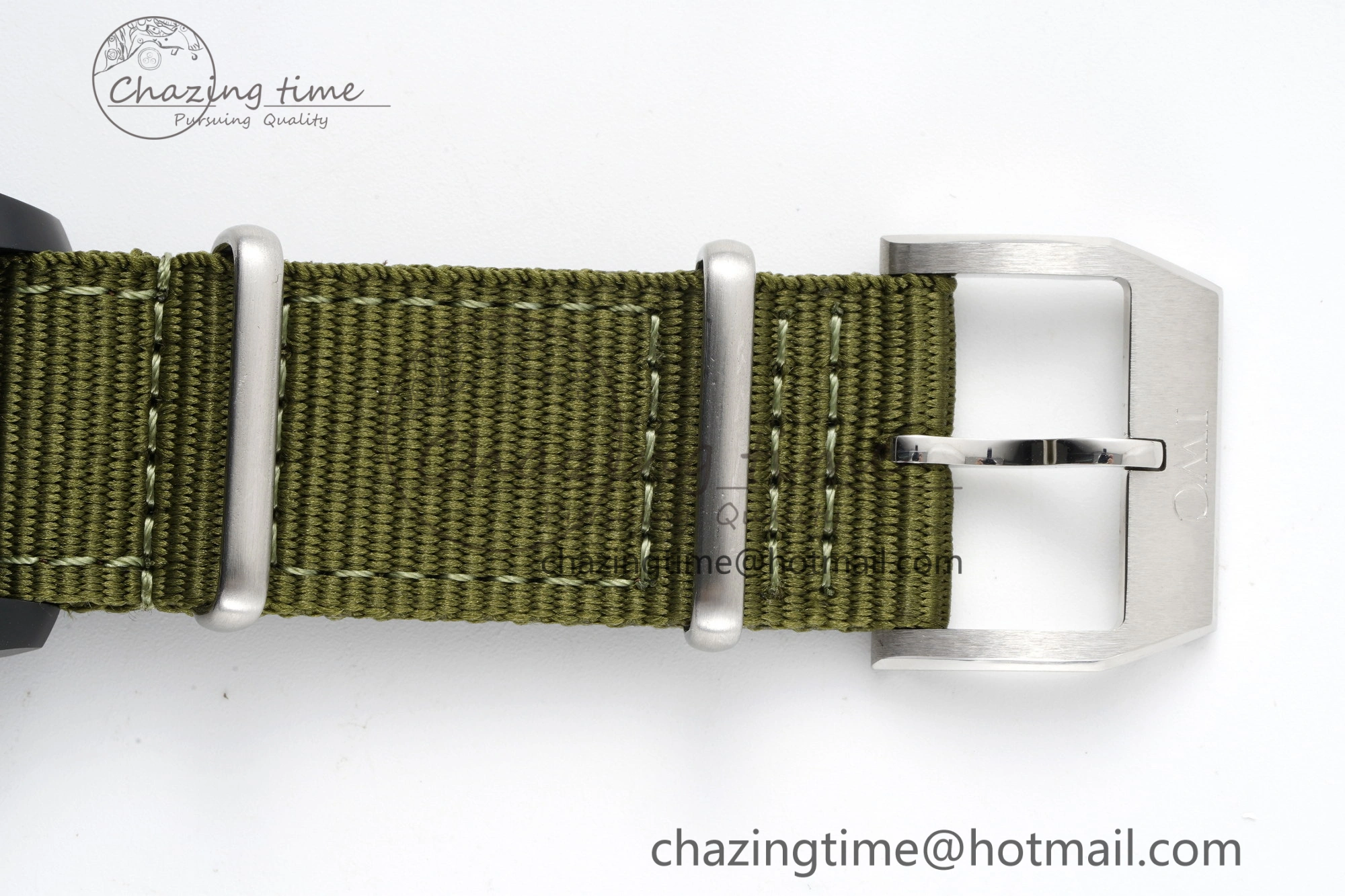 Top Gun Pilot Mark XVIII Limited “SFTI” M+F 1:1 Best Edition Black Dial on Green Nylon Strap A Classic 7064