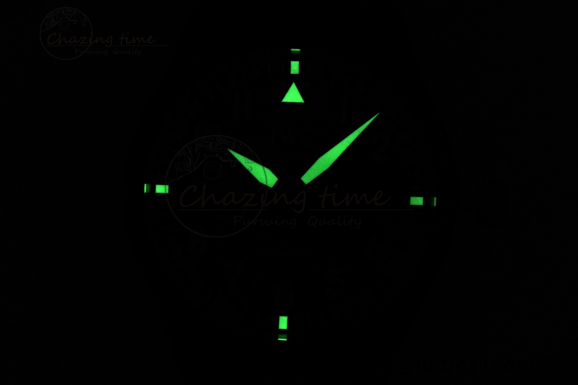 Top Gun Pilot Mark XVIII Limited “SFTI” M+F 1:1 Best Edition Black Dial on Green Nylon Strap A Classic 7064