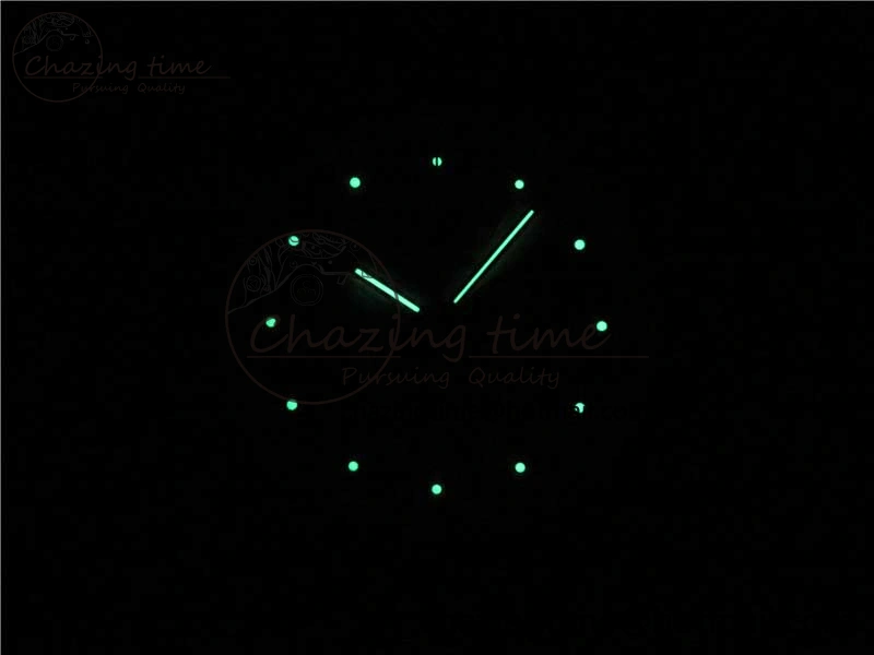 Top Time Chrono SS GF 1:1 Best Edition White Dial on Brown Leather Strap A MultiPurpose 5558