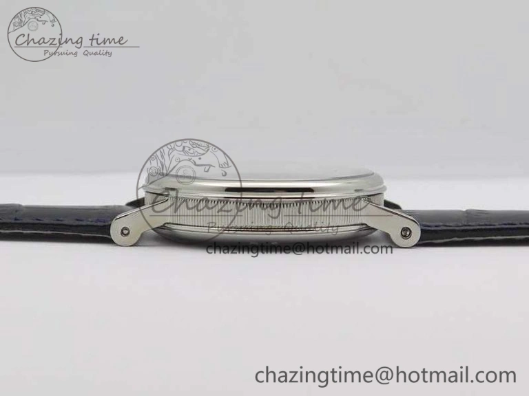 SmartChoice Tradition 7057BB 11 9W6 SS Real PR SF 1:1 Best Edition Skeleton Dial On Blue Leather Strap A 5365