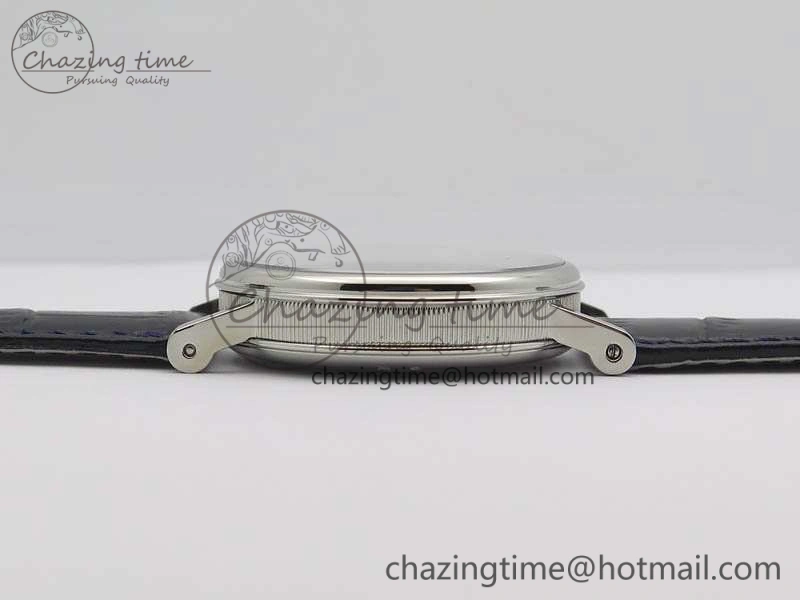 SmartChoice Tradition 7057BB 11 9W6 SS Real PR SF 1:1 Best Edition Skeleton Dial On Blue Leather Strap A 5365
