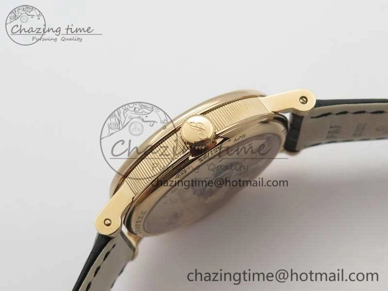Tradition 7057BR R9 9W6 RG Real PR SF 1:1 Best Edition RG Skeleton Dial On Leather Strap A Colorful 5366