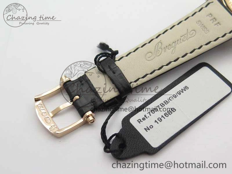 Tradition 7057BR R9 9W6 RG Real PR SF 1:1 Best Edition RG Skeleton Dial On Leather Strap A Colorful 5366
