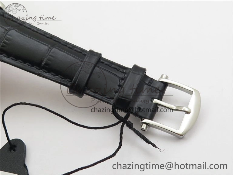 Tradition 7097BB G1 9WU SS Real PR SF 1:1 Best Edition Silver Skeleton Dial on Black Leather Strap A Upgraded 5326