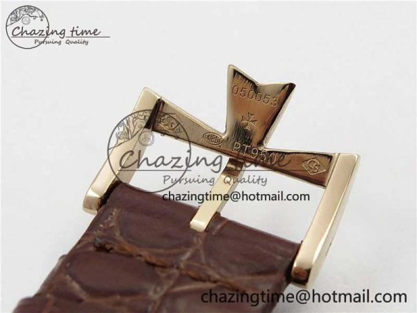 Traditionnelle 4010T RG AIF Best Edition White on Brown Leather Strap A2460QCL HighPerformance 9934