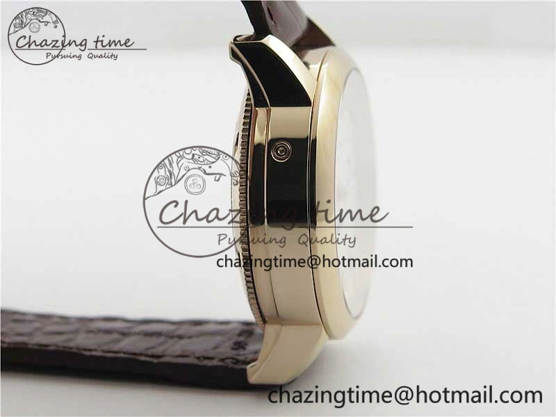 Traditionnelle 4010T RG AIF Best Edition White on Brown Leather Strap A2460QCL HighPerformance 9934