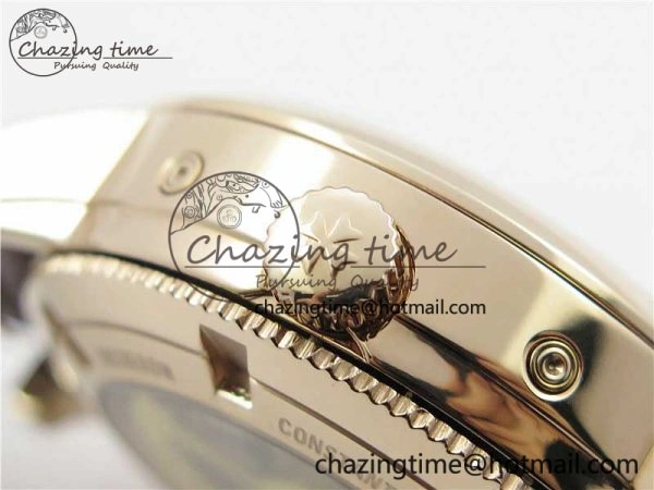 Traditionnelle 4010T RG AIF Best Edition White on Brown Leather Strap A2460QCL HighPerformance 9934