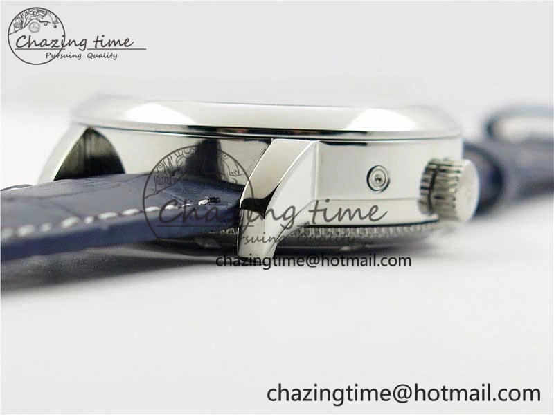 Traditionnelle 4010T SS AIF Best Edition White Dial on Blue Leather Strap A2460QCL ZeroBulk 9938