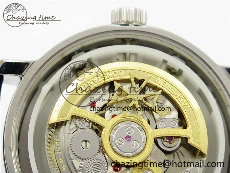 Traditionnelle 4010T SS AIF Best Edition White Dial on Blue Leather Strap A2460QCL ZeroBulk 9938
