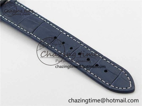 Traditionnelle 4010T SS AIF Best Edition White Dial on Blue Leather Strap A2460QCL ZeroBulk 9938