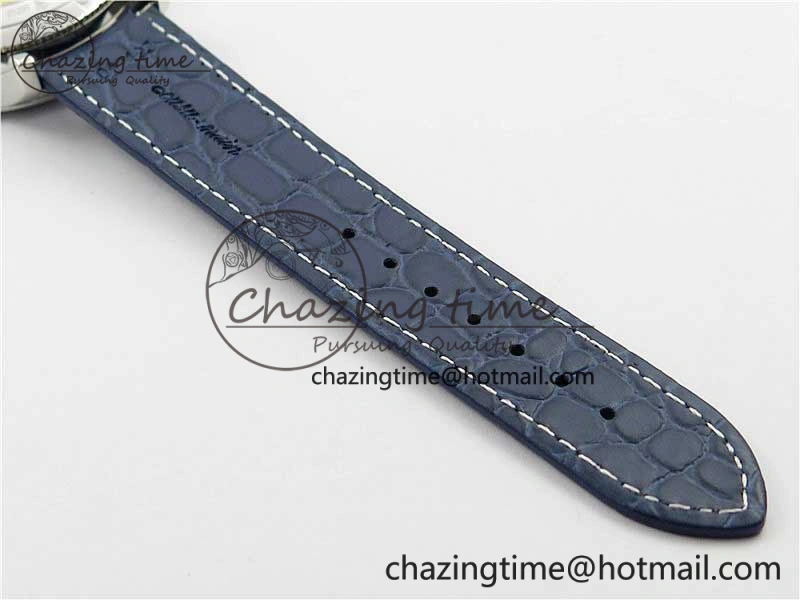 Traditionnelle 4010T SS AIF Best Edition White Dial on Blue Leather Strap A2460QCL ZeroBulk 9938