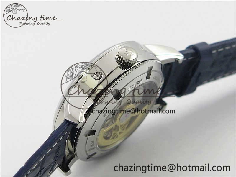 Traditionnelle 4010T SS AIF Best Edition White Dial on Blue Leather Strap A2460QCL ZeroBulk 9938